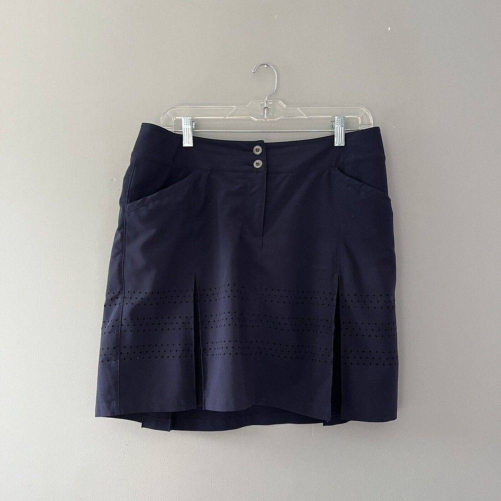 Chase54 Women's Size Small Blue Shorts Lined Golf Skirt Skort Pickleball